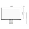 Kuycon Q32s - Hochauflösender Monitor für Mac & PC